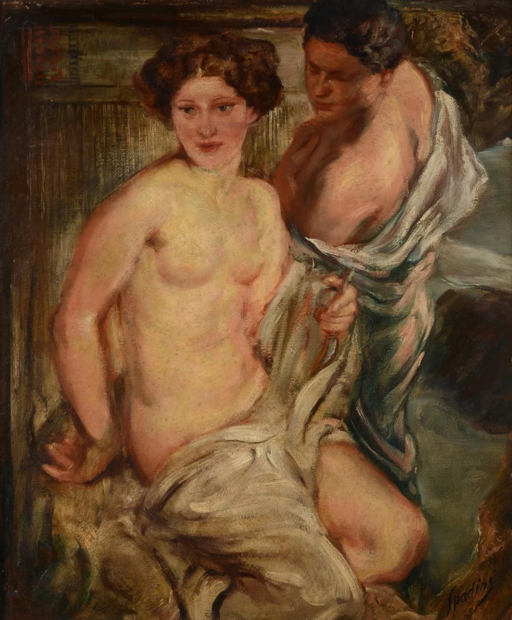 Due nudi femminili